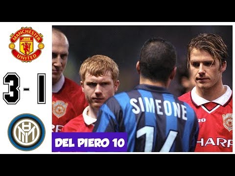 Manchester United vs Inter Milan 3-1, UCL 1999 Quarter Final – All Goals and Highlights