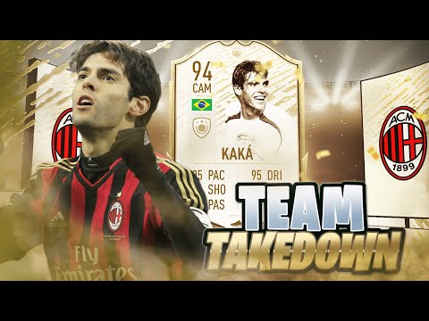 KAKA AT AC MILAN TEAM TAKEDOWN!!!