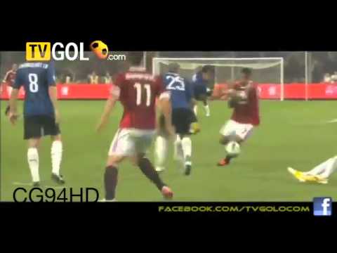 AC Milan Vs Inter Milan (2-1) All Goals  Full Match Highlights 06/08/2011 Supercopa