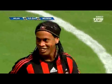 A Estréia de Ronaldinho Gaúcho no AC Milan! ? Ronaldinho vs Bologna FC 2008/09 – By PedroPaulo10i