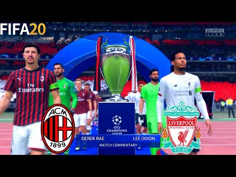 FIFA 20 | AC Milan vs Liverpool – Final UEFA Champions League – Full Match & Gameplay