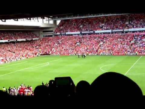 Steven Gerrard Lap of Honour. Liverpool vs Olympiakos 2-0. Steven Gerrard Testimonial.