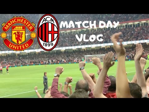 Manchester United 2-2 AC Milan ( Man Utd win 5-4 on penalties) | Matchday Vlog