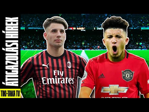 Szoboszlai: Irány az AC Milan?? Jadon Sancho megegyezett a Man. United-del?? ► Átigazolási Hírek