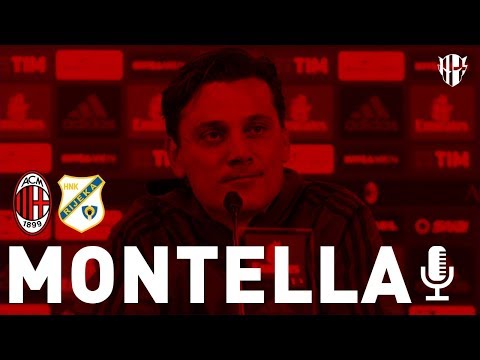 Press Conference | AC Milan vs. Rijeka | Bonucci and Montella • 2017/2018