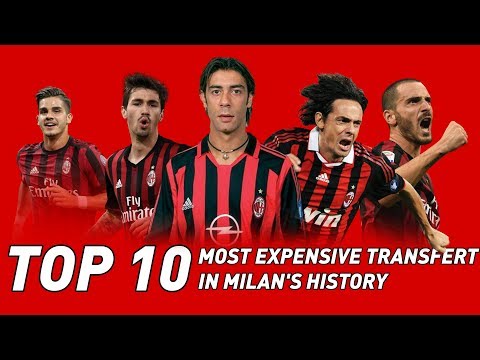 TOP 10 most expensives transfert