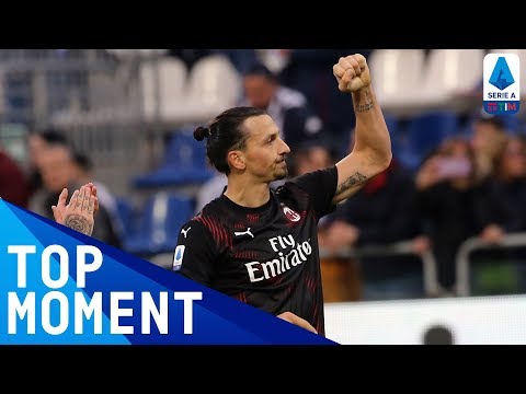 Zlatan's First Goal on his Return to Milan! | Cagliari 0-2 Milan | Top Moment | Serie A TIM