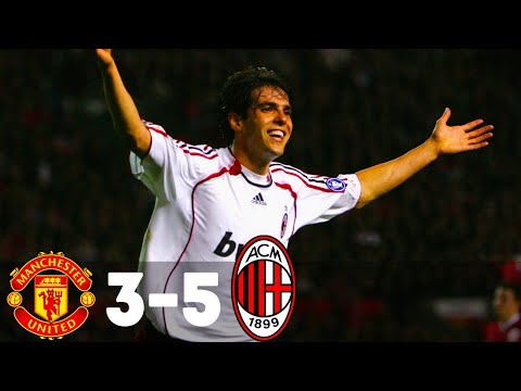 Man United 3 x 5  AC Milan – Goals & Extended Highlights 2007 HD