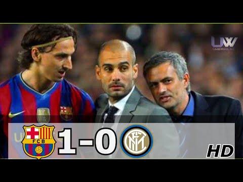 Barcelona vs Inter Milan 1-0 | WHEN JOSE MOURINHO MET PEP GUARDIOLA – 2010