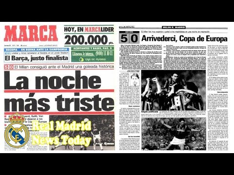 The 50 best games in history: AC Milan 5-0 Real Madrid, 1989 European Cup- Real Madrid news today