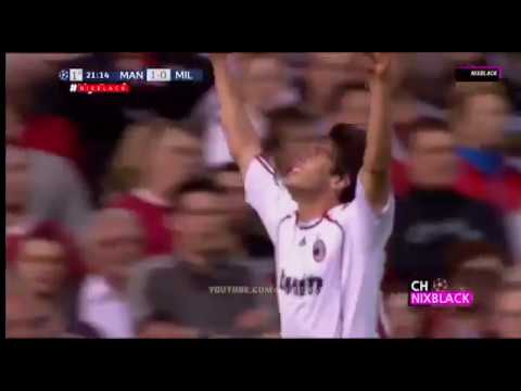 Kaká (Milan) – 24/04/2007 – Manchester United-ING 3×2 Milan – 2 gols