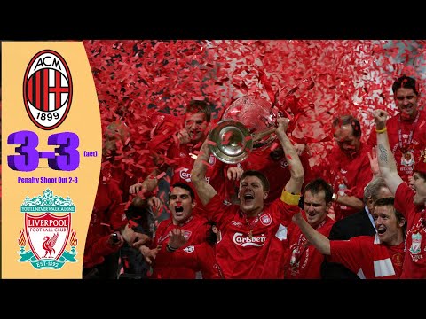 AC Milan vs Liverpool FC (3-3 aet) (2-3 Penalties) | Biggest Comeback | UCL Final 2004/05