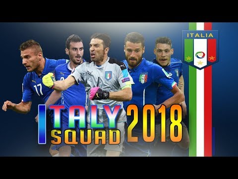 Italy National Squad 2018 For Friendly Match (Official ) Fifa 2018 world cup Friendly match ft bufon