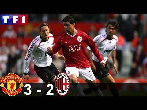 Résumé MANCHESTER UTD 3 – 2 MILAN AC | Demi Finale Ligue des champions 06/07 [HD] [TF1]