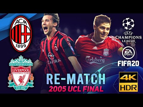 AC Milan vs Liverpool | FIFA 20 Re-Match: Champion League 2005 Final #MILLIV