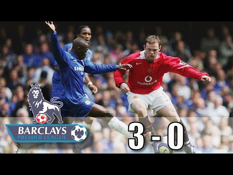 Chelsea 3-0 Man United Premier League 2005/2006 all goals and extent highlight #ChelseaMan United