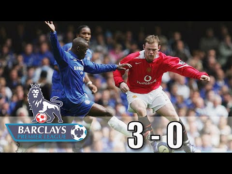 Chelsea 3-0 Man United Premier League 2005/2006 all goals and extent highlight #ChelseaMan United